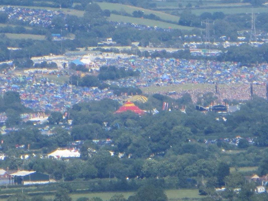 Glastonbury Festival(イギリス)の会場写真