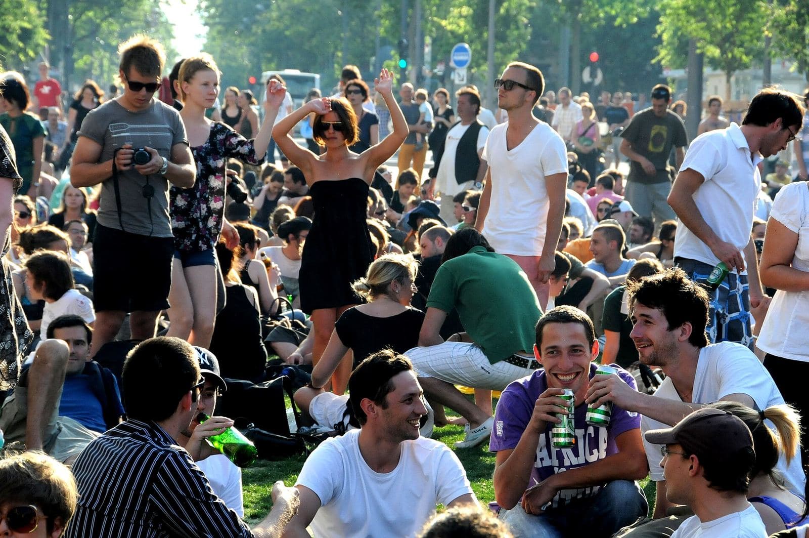 Nuits Sonores(フランス)の会場写真