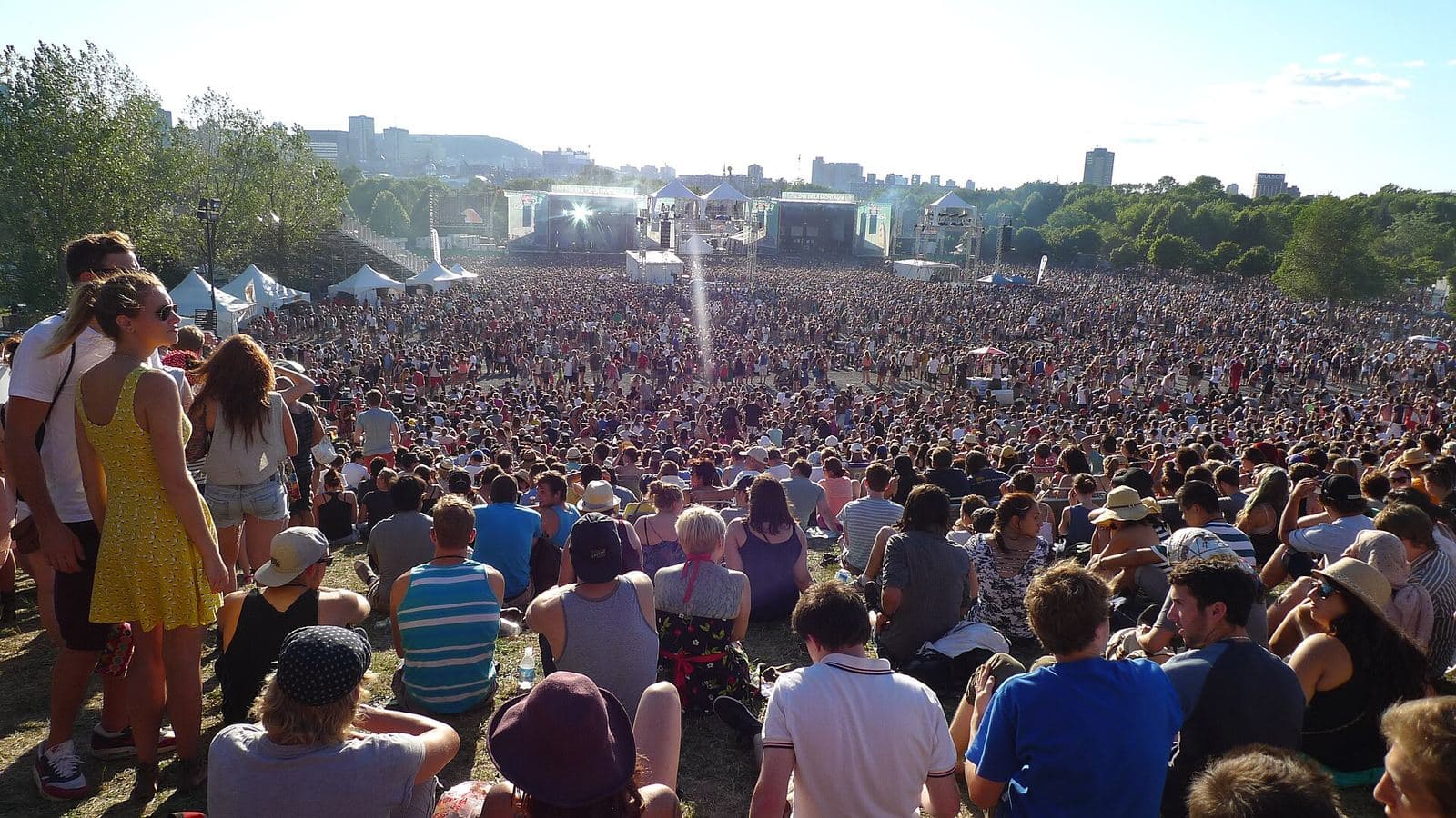 Osheaga(カナダ)の会場写真