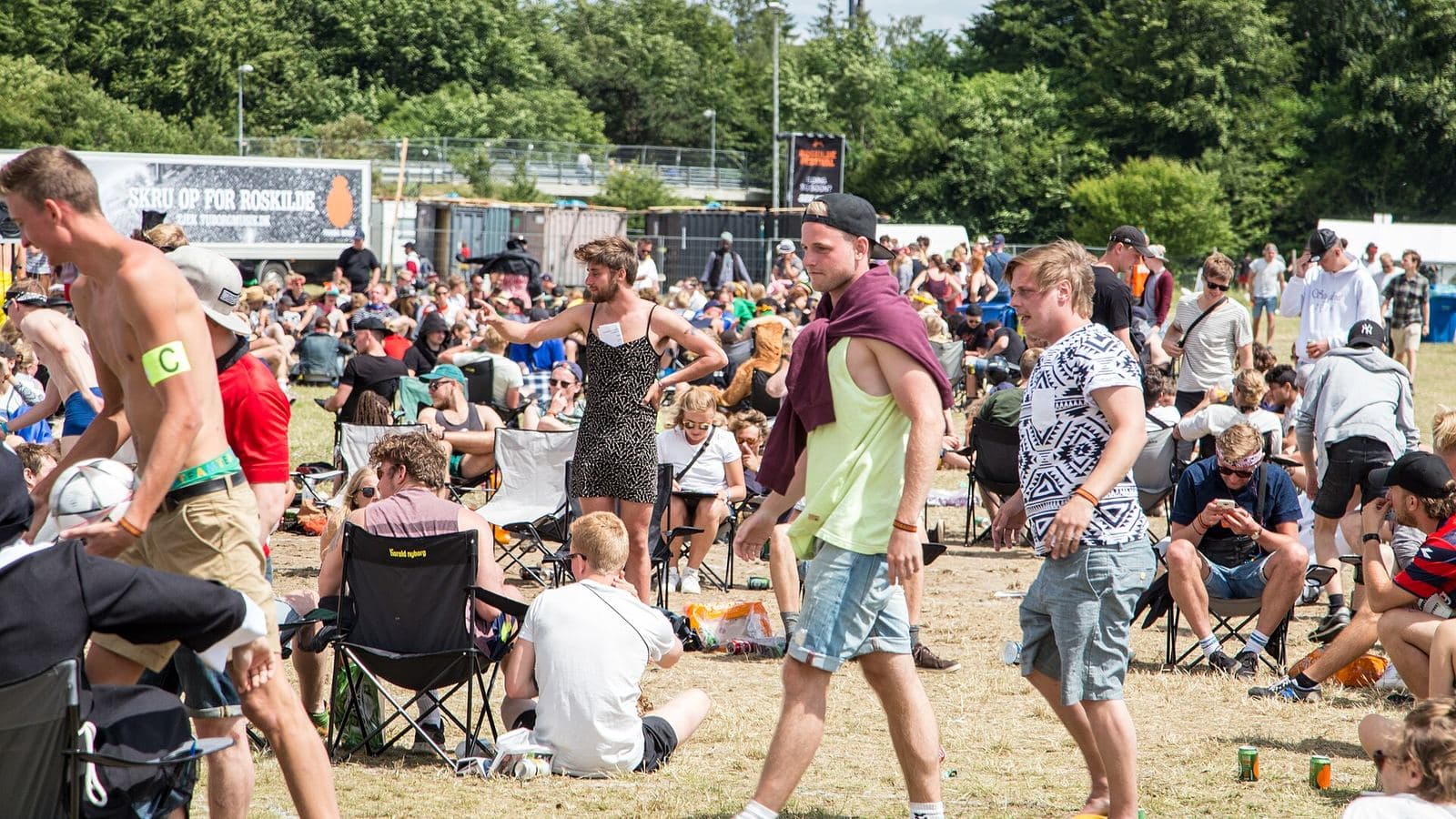 Roskilde Festival(デンマーク)の会場写真