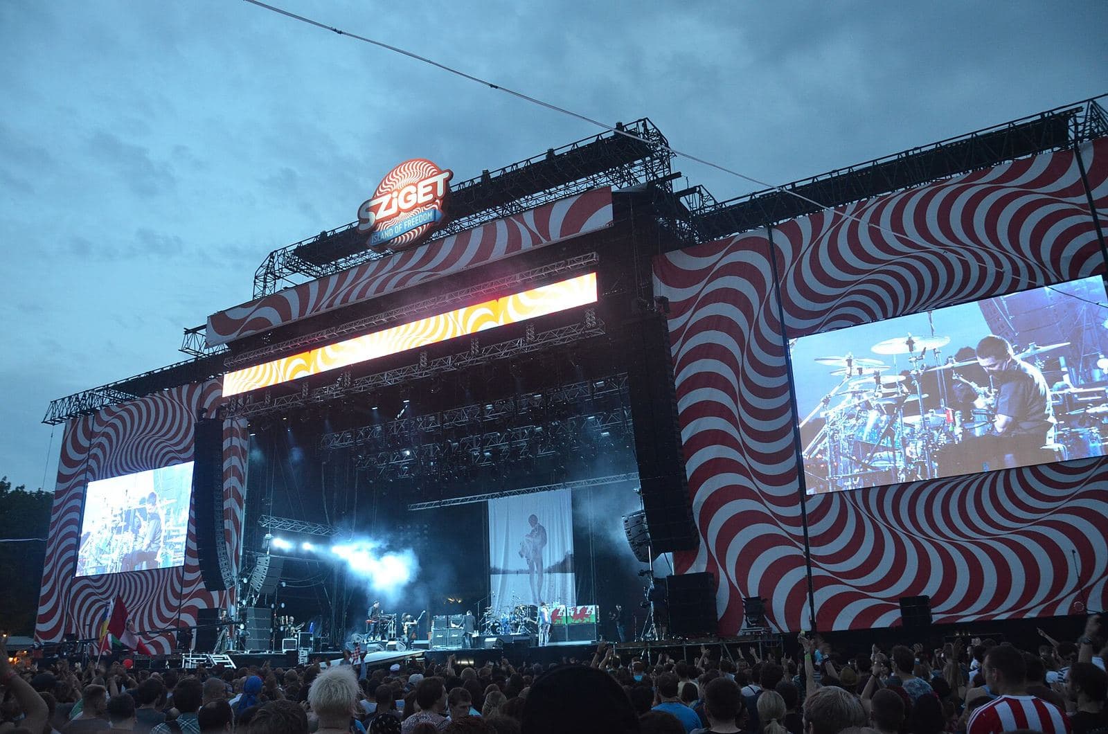 Sziget Festival(ハンガリー)の会場写真
