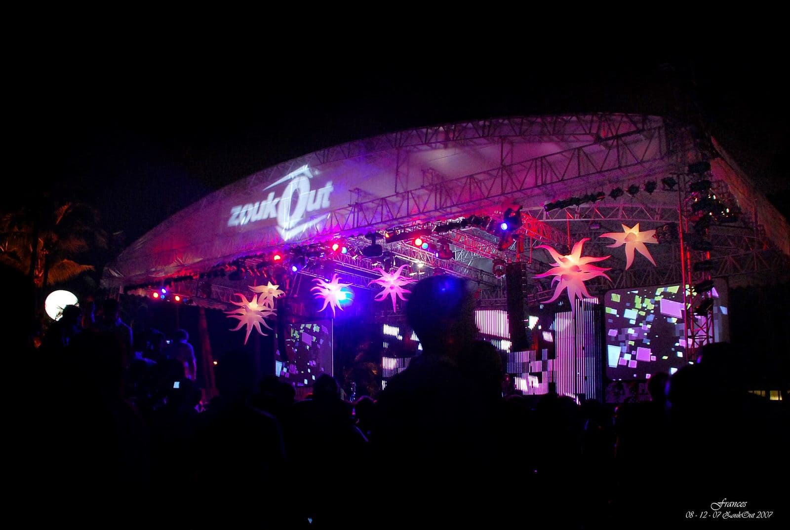 ZoukOut(シンガポール)の会場写真